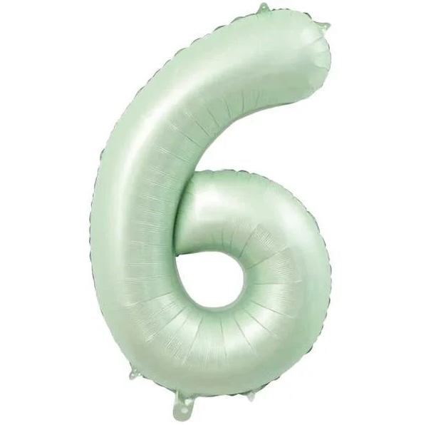 Folyo Balon Retro Yeşil 6 16 İnç 36 Cm